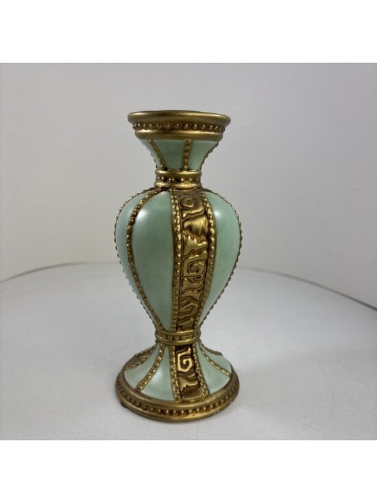 Handmade Other - Fitz Floyd Pottery Candlestick Italian Style Design Rustic Villa